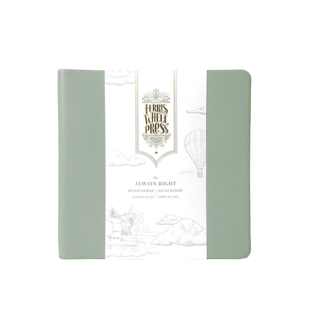 Ferris Wheel Press Notebook The Always Right B6 Wide Dotted Seaside Glass