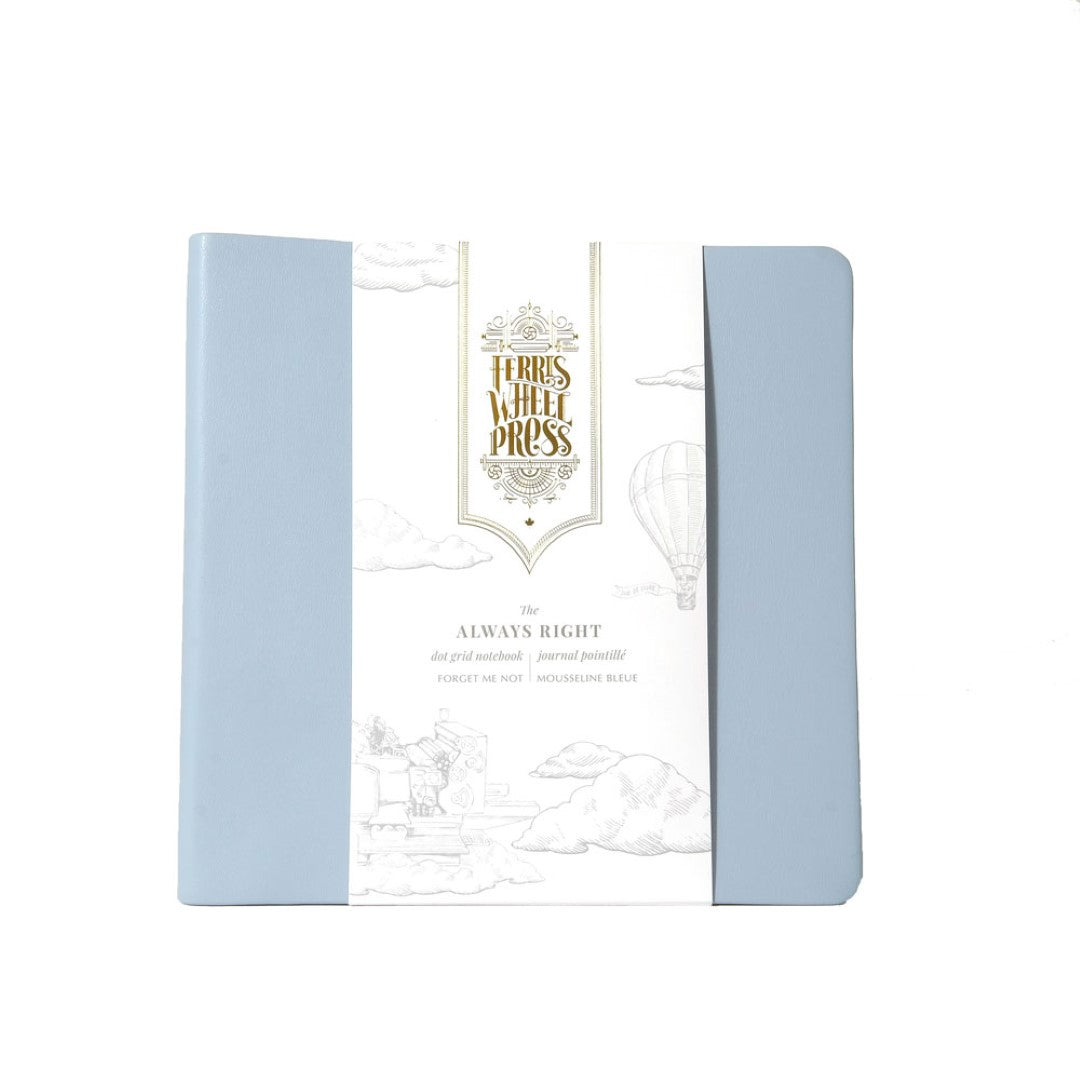 Ferris Wheel Press Notebook The Always Right B6 Wide Dotted Forget Me Not