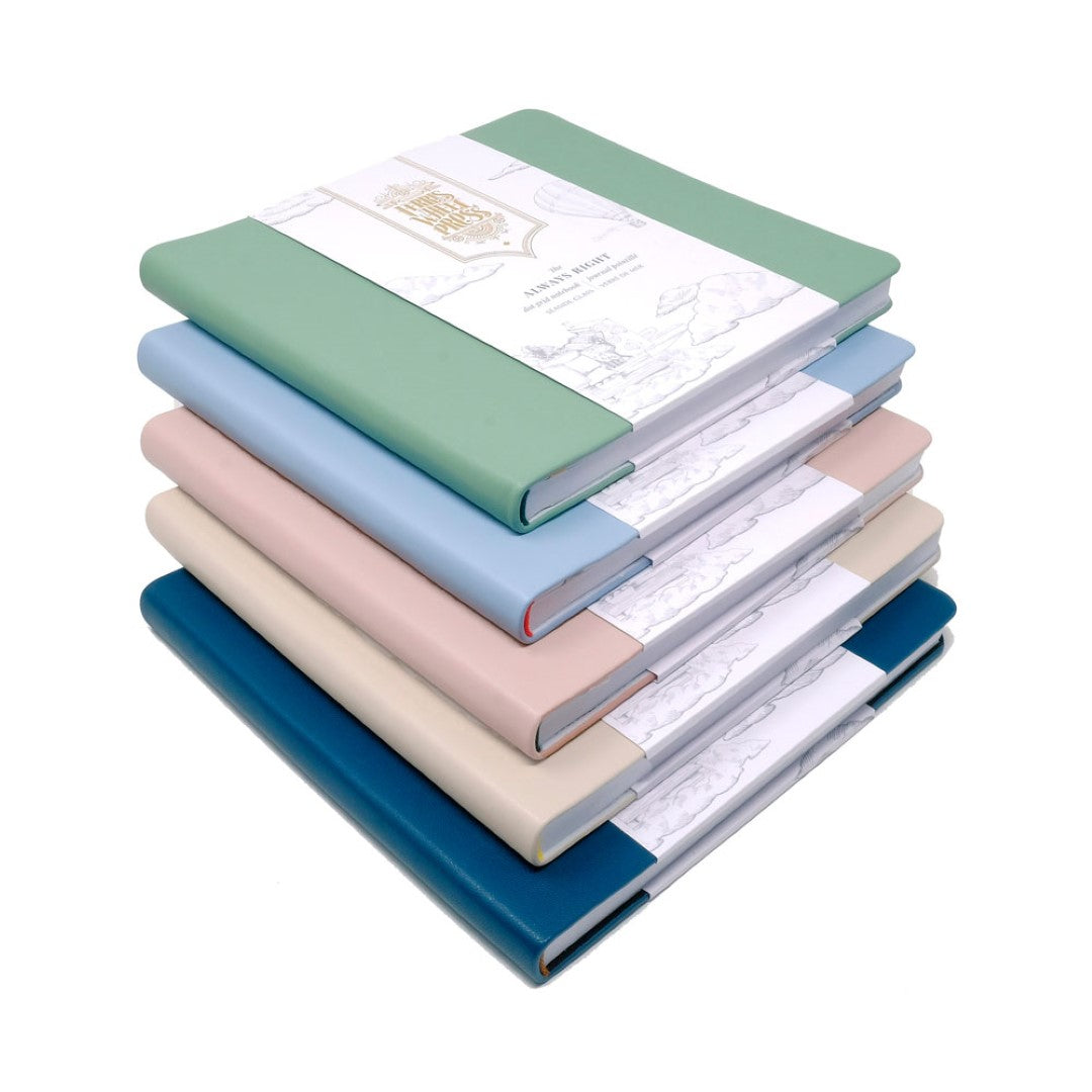 Ferris Wheel Press Notebook The Always Right B6 Wide Dotted Racing Green