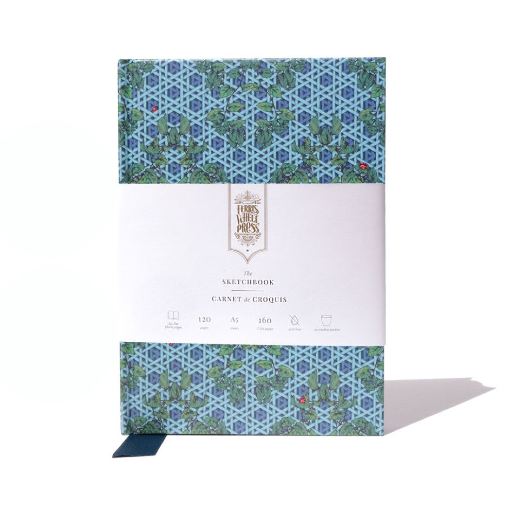 Ferris Wheel Press Sketchbook A5 160gsm 120 Pages Rattan Teal