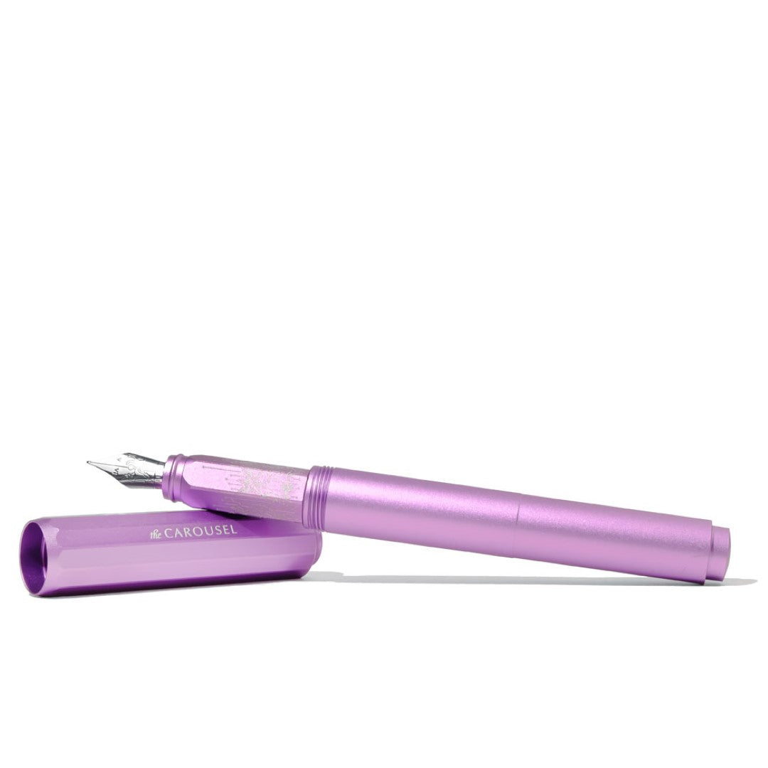 Ferris Wheel Press Fountain Pen Aluminium Carousel Aurorealis Medium