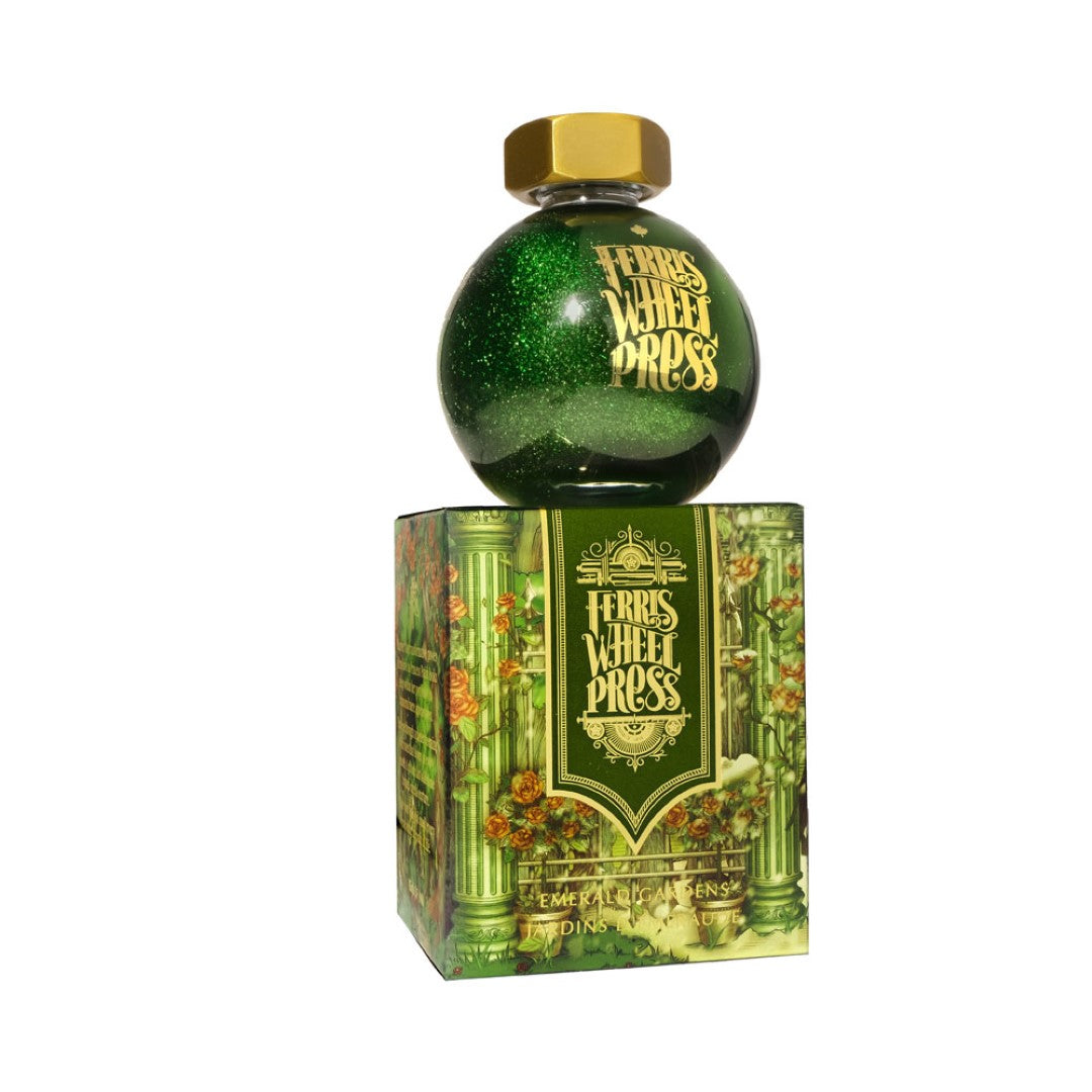 Ferris Wheel Press Fountain Pen Ink Ferritables Emerald Gardens 85ml