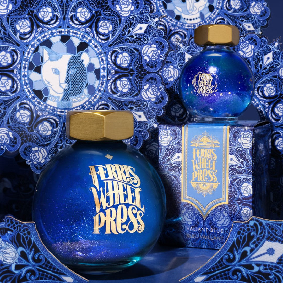 Ferris Wheel Press Fountain Pen Ink Ferritales Valiant Blue 20ml