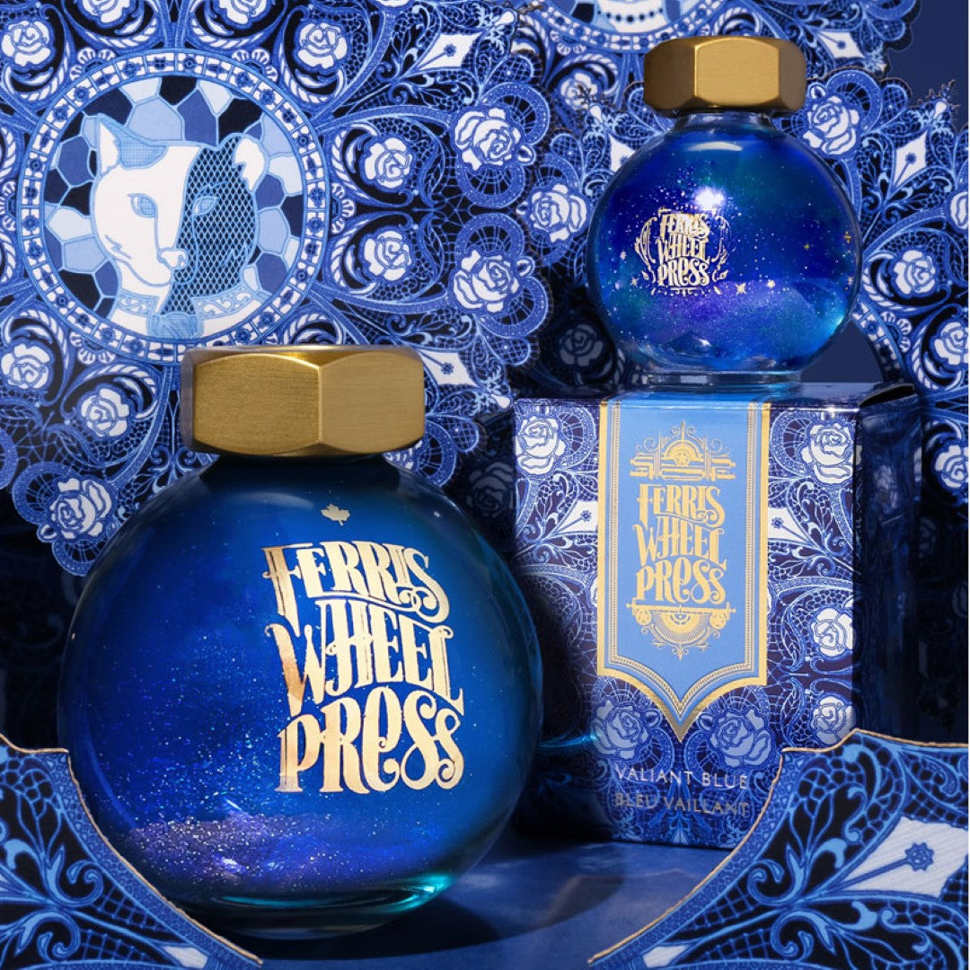 Ferris Wheel Press Fountain Pen Ink Ferritales Valiant Blue 85ml