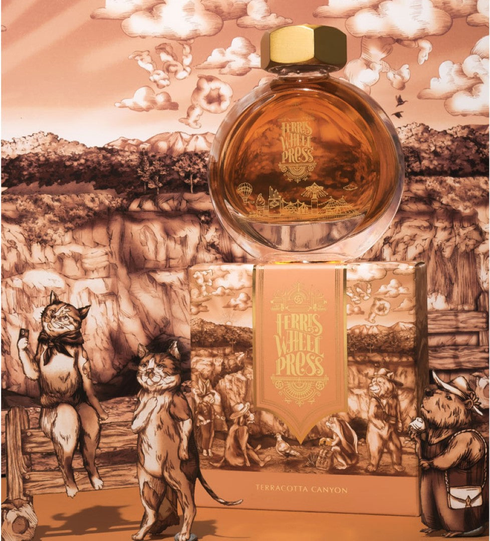 Ferris Wheel Press Fountain Pen Ink Terracotta Canyon 38ml