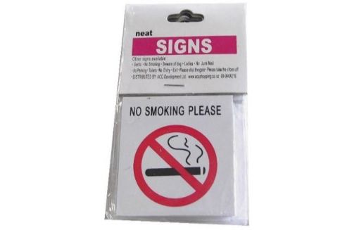 Sign - No Smoking (5.5cm)