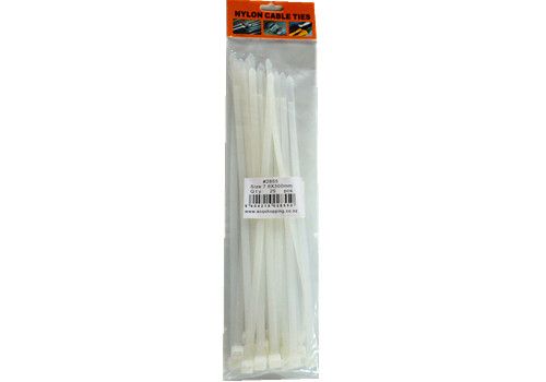 Cable Ties 30cm - White (240pcs)