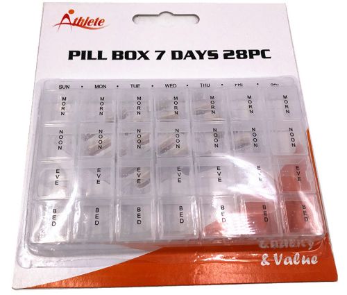 Pill Box 7 Days 28 Piece