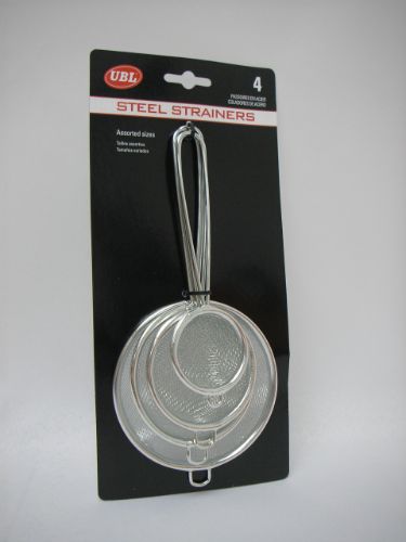 Stainless Steel Strainer - 4 Piece Mini Set
