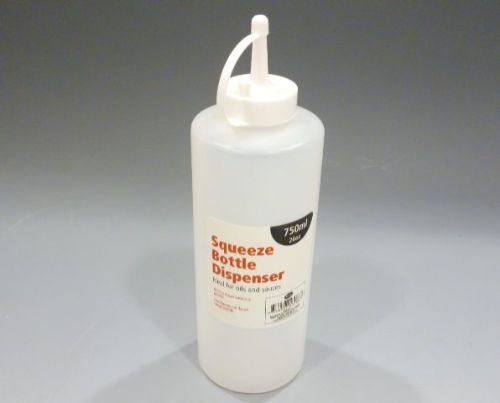 Squeeze Bottle - 750ml Clear (Set Of 12)
