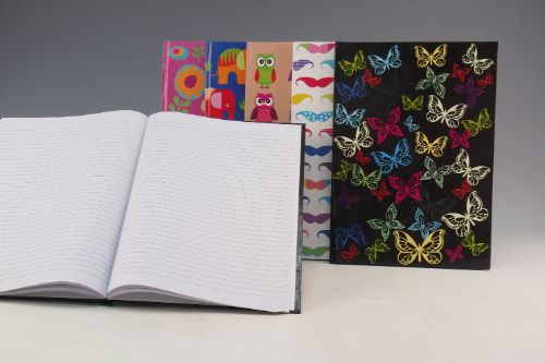 A4 Notebook - Hardcover Print (Set Of 6 Assorted)