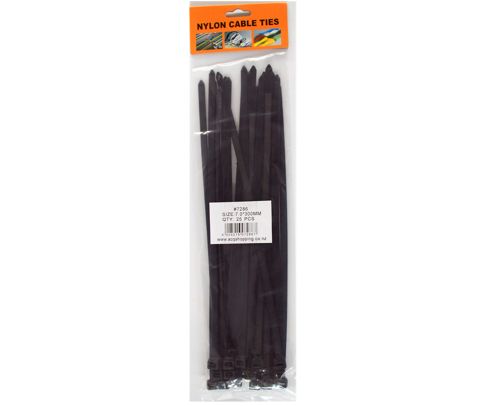 Cable Ties 30cm - Black (240pcs)