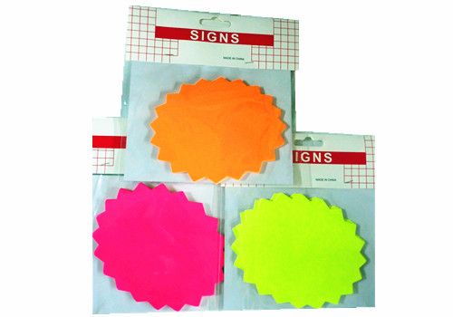 Shop Sign Card - 17cm Assorted (120pcs)