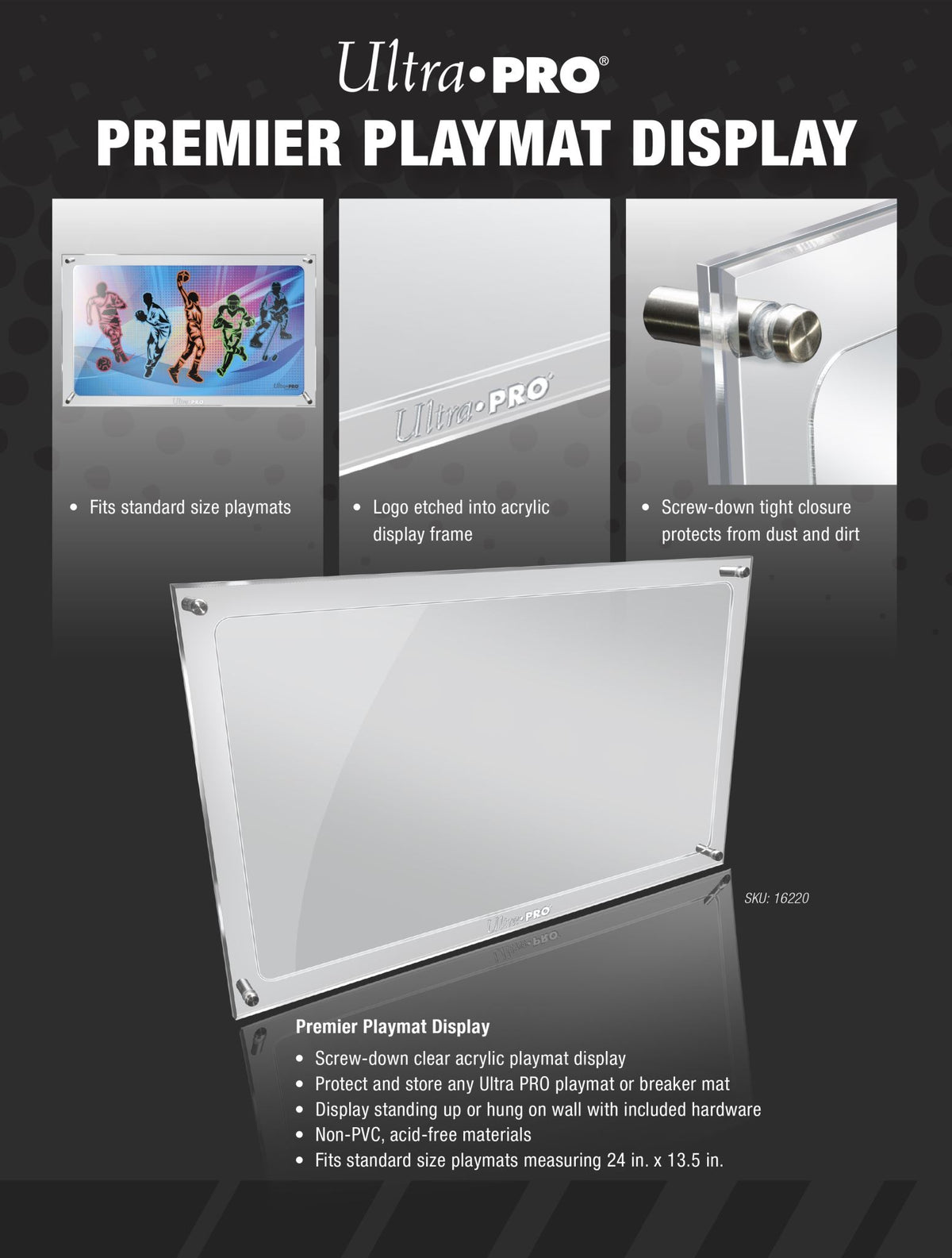 Ultra Pro: UP16220 Premier Playmat Display