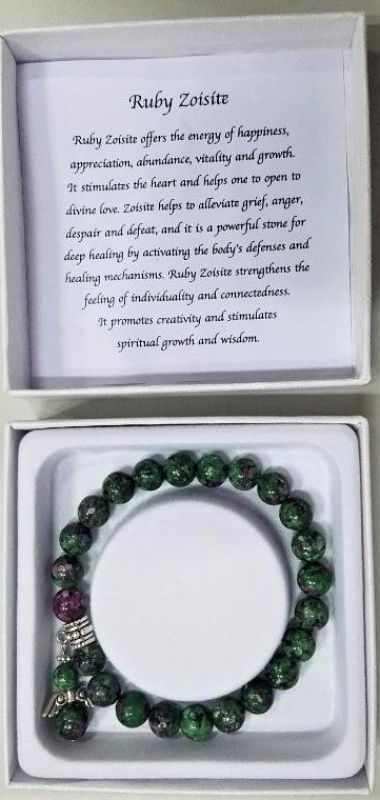 Bracelet - Ruby Zoisite