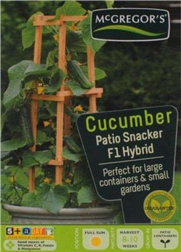 McGregor's Cucumber Patio Snacker Vegetable Seed