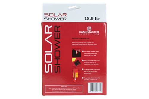 Campmaster 18.9L Solar Shower