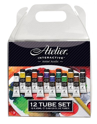 Acrylic Paint - Atelier Tube Set 12x20ml