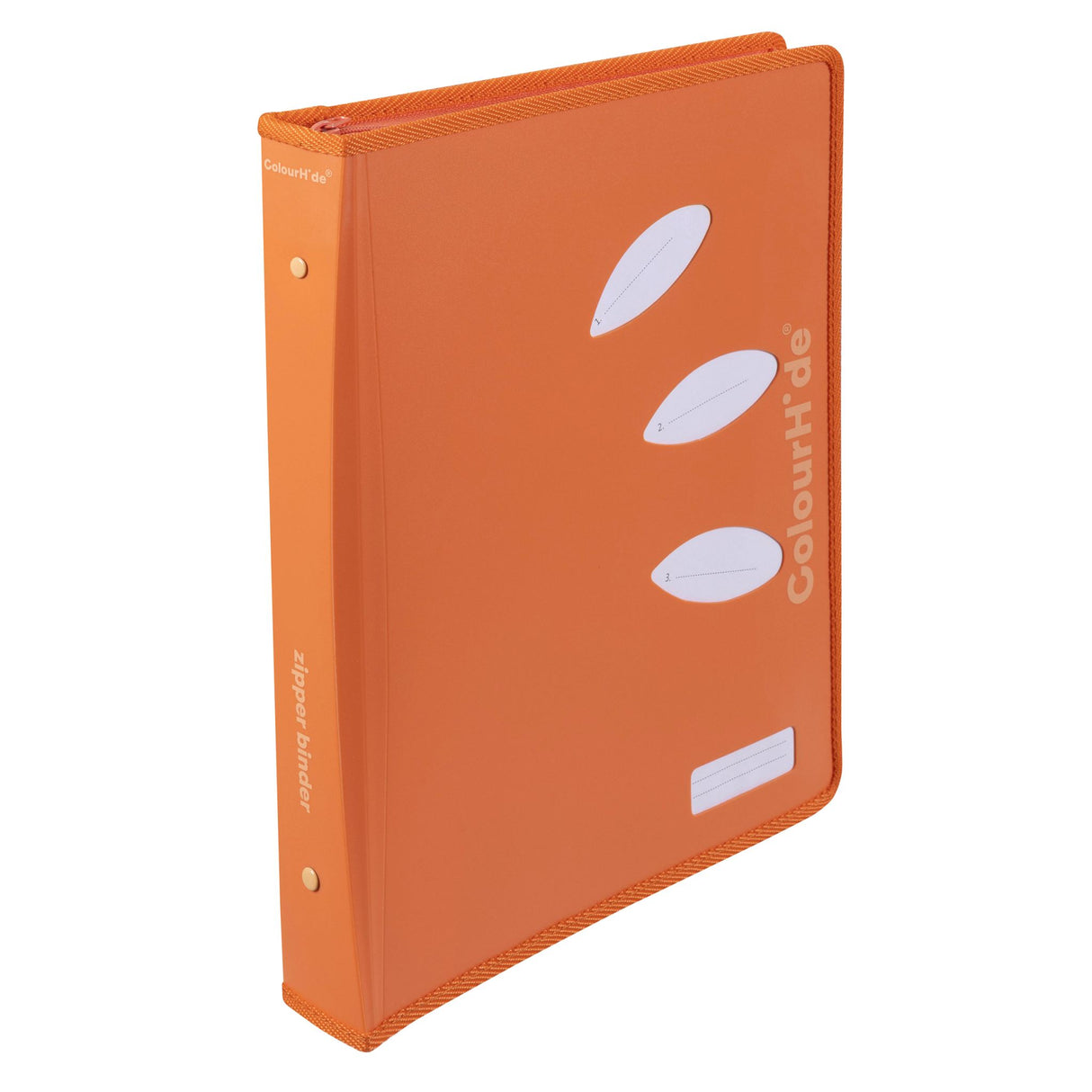 COLOURHIDE RING BINDER ZIPPER BINDER