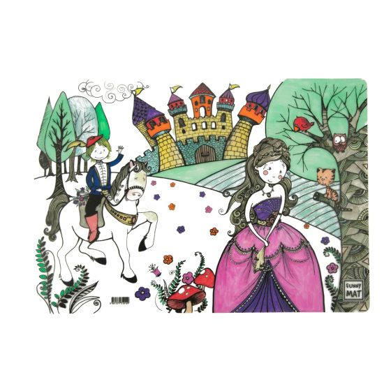 Funny Mat Large - The Prince & The Princess - Akademi