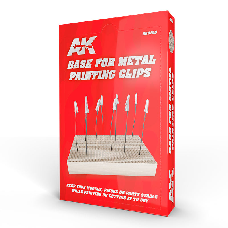 Ak Interactive - Tools - Base For Metal Painting Clips