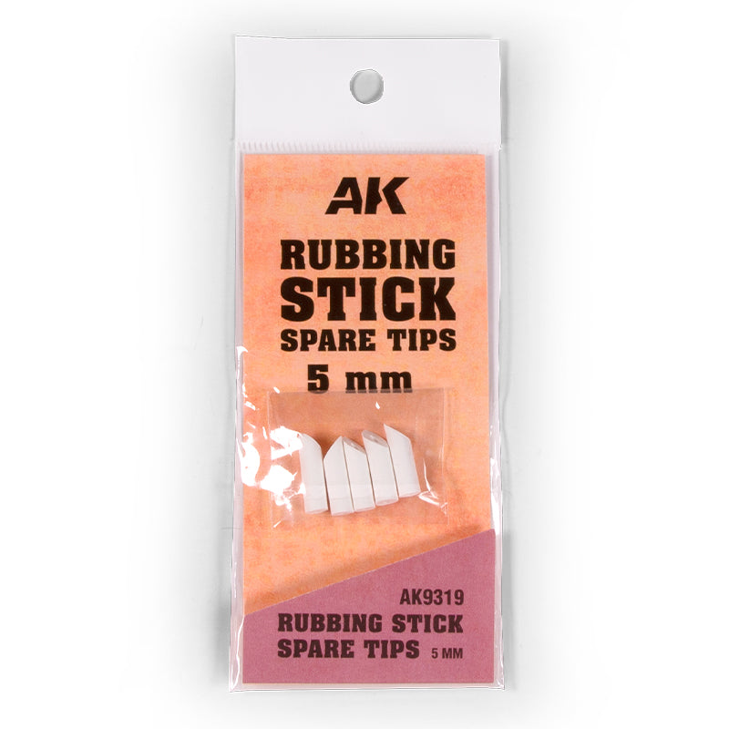Ak Interactive - Tools - Rubbing Stick Spare Tips 5 mm