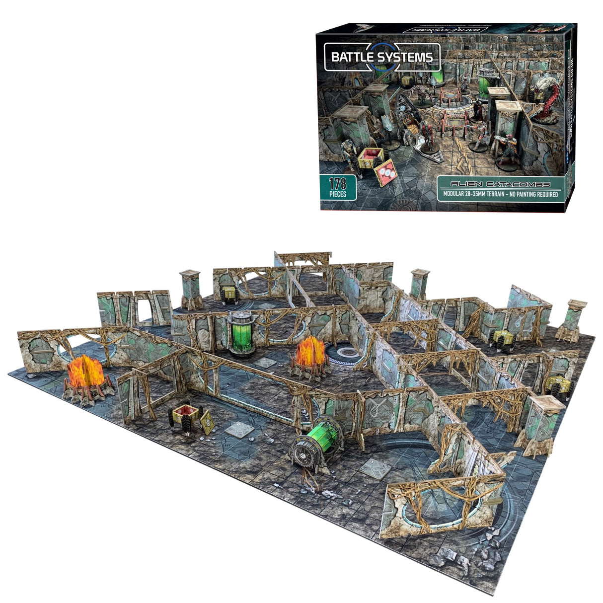 Battle Systems - Sci-Fi - Core Sets - Alien Catacombs