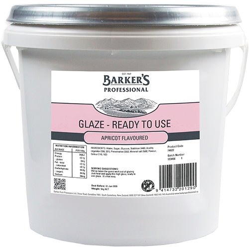 Barker's Apricot Flavoured Glaze 5kg