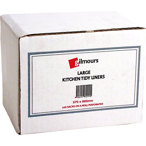 Gilmours Kitchen Tidy Liners Large 100pk