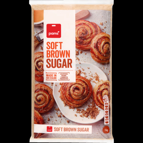 Pams Soft Brown Sugar 1kg