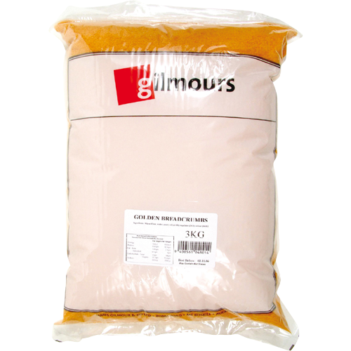 Gilmours Golden Breadcrumbs 3kg