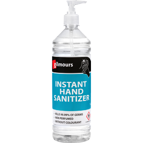 Gilmours Instant Hand Sanitiser 1l