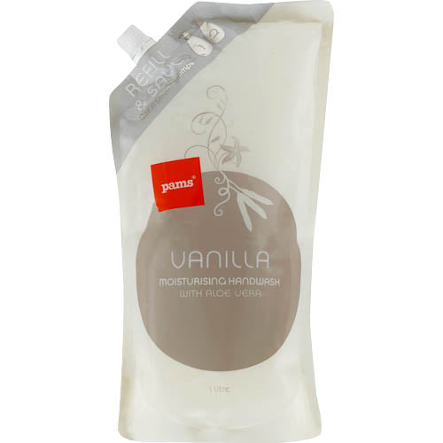 Pams Vanilla Handwash Refill 1l
