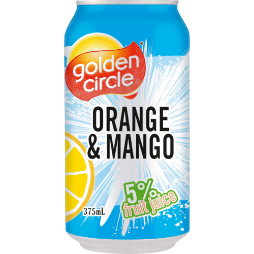 Golden Circle Orange & Mango Soft Drink 375ml x 24 units