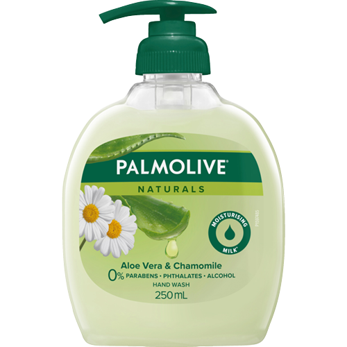 Palmolive Naturals Softening Aloe Vera & Chamomile Liquid Hand Wash Pump 250ml