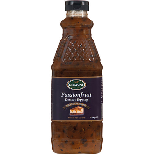 Delmaine Passionfruit Dessert Topping 1.25kg