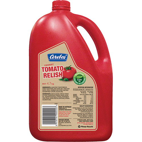 Cerebos Chunky Tomato Relish 4.7kg