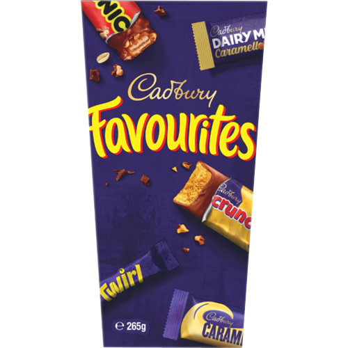 Cadbury Favourites Chocolate Bars 265g