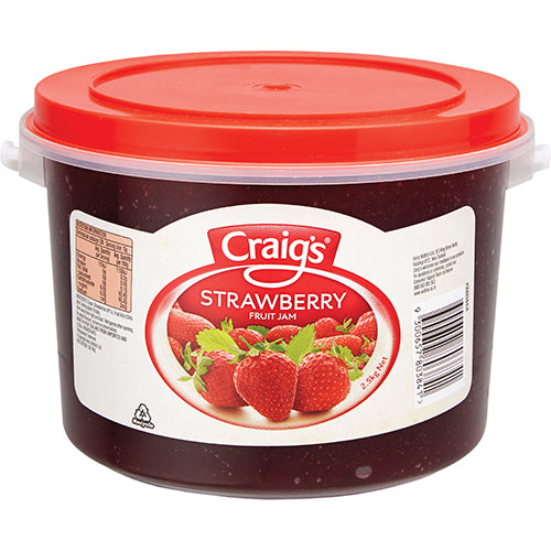 Craig's Strawberry Jam 2.5kg