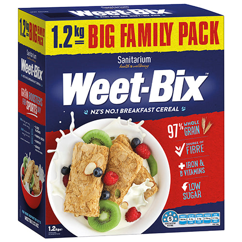 Sanitarium Weet-Bix Breakfast Cereal 1.2kg