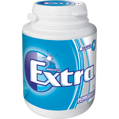Wrigley's Extra Peppermints Bottle (46pk) 6 x 64g