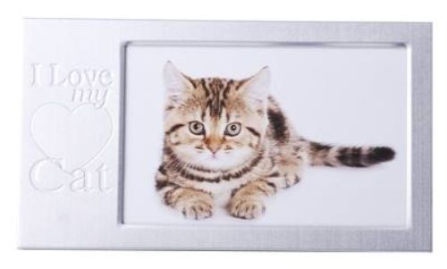 Photo Frame - I Love my Cat (15 x 10cm)