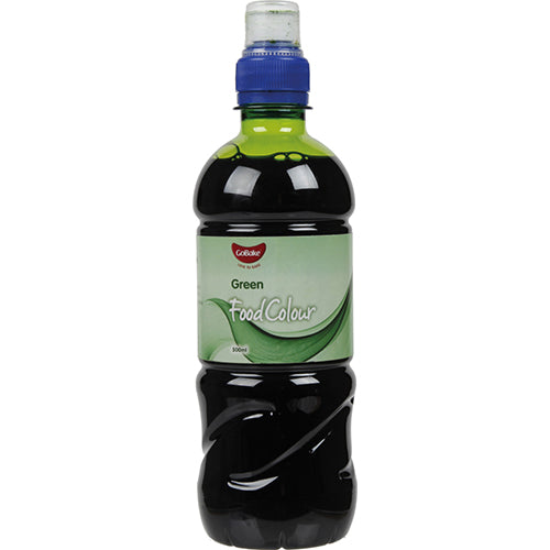 Go Bake Green Food Colouring Bottle 500ml