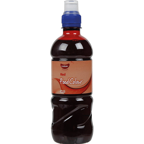 Go Bake Red Food Colouring Bottle 500ml
