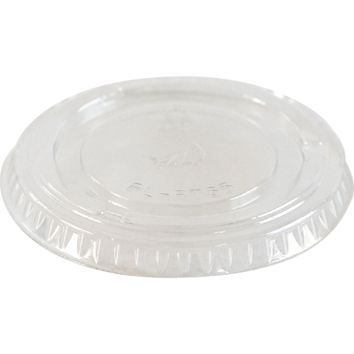 HUHTAMAKI Clear Plastic Portion Cup Lid 60ML 200pk