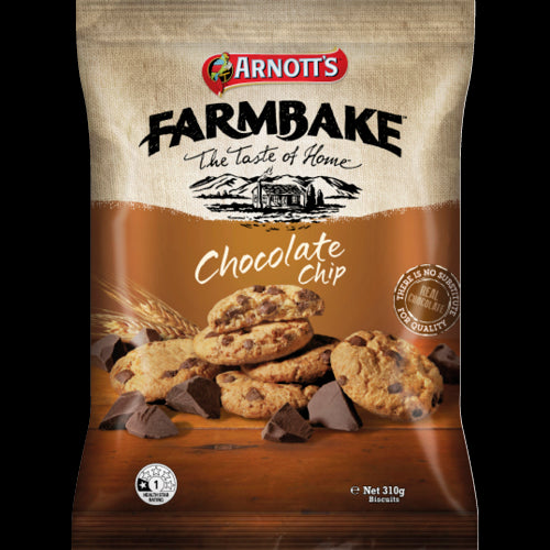 Arnott's Farmbake Chocolate Chip Biscuits 310g