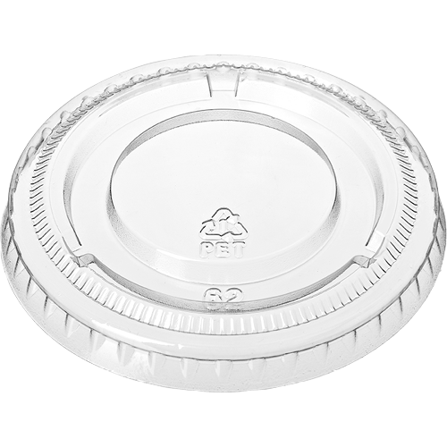 Bonson PET Lid for Portion Cup 60ml 100pk