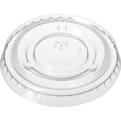 Bonson PET Lid For Portion Cup 20 & 30ml 100pk