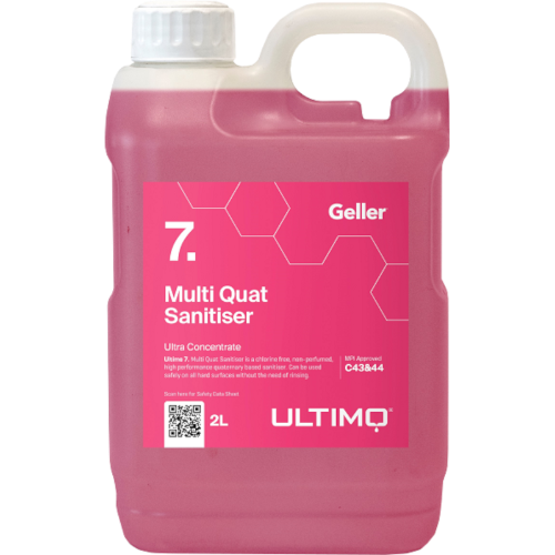 Geller Ultimo #7 Multi Quat Sanitiser C43/44 2l