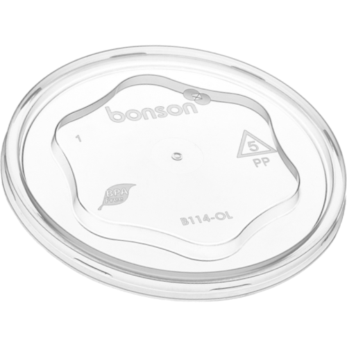 Bonson Round Lid for Craftware Container 12oz/16oz/24oz 50pk